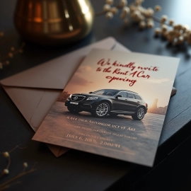 A5 Invitation Card