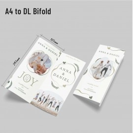 FOLDED INVITATION CARD